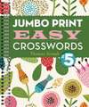 Jumbo Print Easy Crosswords #5: Delicious Sustainable Seafood