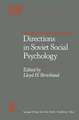 Directions in Soviet Social Psychology