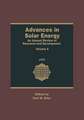 Advances in Solar Energy: An Annual Review of Research and Development