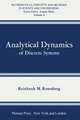 Analytical Dynamics of Discrete Systems