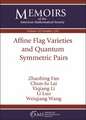 Affine Flag Varieties and Quantum Symmetric Pairs