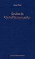 Studies in Global Econometrics