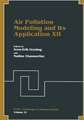 Air Pollution Modeling and Its Application XII