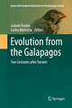 Evolution from the Galapagos: Two Centuries after Darwin