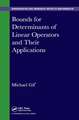 Bounds for Determinants of Linear Operators and their Applications