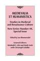 Medievalia Et Humanistica, No. 48