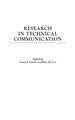 Research in Technical Communication