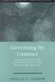 Governing by Contract: Challenges and Opportunities for Public Managers