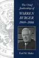 The Chief Justiceship of Warren Burger, 1969-1986