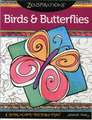 Zenspirations Coloring Book Birds & Butterflies