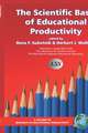 The Scientific Basis of Educational Productivity (Hc)