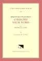 CMM 110-3 HIERONYMUS PRAETORIUS, Collected Vocal Works, edited by Frederick K. Gable. Vol. 3: Opus musicum III: Six Masses