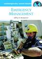 Emergency Management: A Reference Handbook