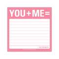 You + Me Sticky Note