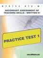 Nystce Ats-W Secondary Assessment of Teaching Skills -Written 91 Practice Test 1