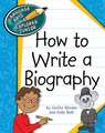 How to Write a Biography