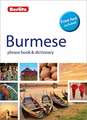 Berlitz Phrase Book & Dictionary Burmese(bilingual Dictionary)