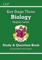 KS3 Biology Study & Question Book - Higher