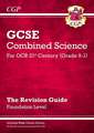 GCSE Combined Science: OCR 21st Century Revision Guide - Foundation (with Online Edition): for the 2025 and 2026 exams