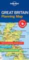 Lonely Planet Great Britain Planning Map