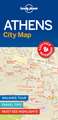 Lonely Planet Athens City Map