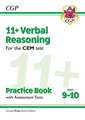 11+ CEM Verbal Reasoning Practice Book & Assessment Tests - Ages 9-10 (with Online Edition): superb eleven plus preparation from the revision experts