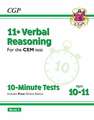 11+ CEM 10-Minute Tests: Verbal Reasoning - Ages 10-11 Book 1 (with Online Edition): unbeatable revision for the 2022 tests