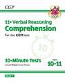 11+ CEM 10-Minute Tests: Comprehension - Ages 10-11 Book 1 (with Online Edition): unbeatable revision for the 2022 tests