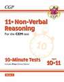 11+ CEM 10-Minute Tests: Non-Verbal Reasoning - Ages 10-11 Book 2 (with Online Edition): for the 2022 tests