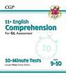 11+ GL 10-Minute Tests: English Comprehension - Ages 9-10 (with Online Edition)