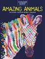 Colour Quest: Amazing Animals: An Extreme Colour by Numbers Challenge 