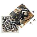 Adult Sustainable Jigsaw Puzzle Martin Truefitt-Baker: Blustery Day Badger: 1000-pieces. Ethical, Sustainable, Earth-friendly