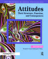 Attitudes: Their Structure, Function and Consequences