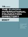 The Europa International Foundation Directory 2007