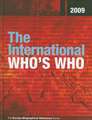 The International Who's Who 2009