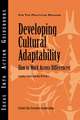 Developing Cultural Adaptability: How to Work Across Differences