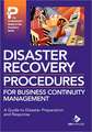 Disaster Recovery Procedures for Business Continuity Management