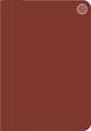 Garnet Pocket Lined Notebook