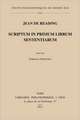 Jean de Reading: Scriptum In Primum Librum Sententiarum