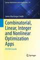Combinatorial, Linear, Integer and Nonlinear Optimization Apps