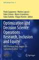 Optimization and Decision Science: Operations Research, Inclusion and Equity: ODS, Florence, Italy, August 30—September 2, 2022