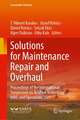 Solutions for Maintenance Repair and Overhaul: Proceedings of the International Symposium on Aviation Technology, MRO, and Operations 2021