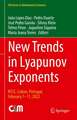 New Trends in Lyapunov Exponents: NTLE, Lisbon, Portugal, February 7–11, 2022