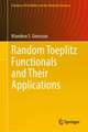 Random Toeplitz Functionals and Their Applications