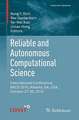 Reliable and Autonomous Computational Science: International Conference, RACS 2010, Atlanta, GA, USA, October 27-30, 2010