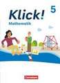 Klick! Mathematik 5. Schuljahr - Schulbuch mit digitalen Hilfen, Erklärfilmen, interaktiven Übungen und Wortvertonungen