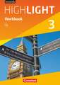 English G Highlight 03: 7. Schuljahr Hauptschule. Workbook mit Audios online