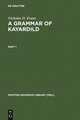 A Grammar of Kayardild: With Historical-Comparative Notes on Tangkic