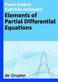 Elements of Partial Differential Equations