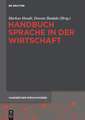 Handbuch Sprache in der Wirtschaft